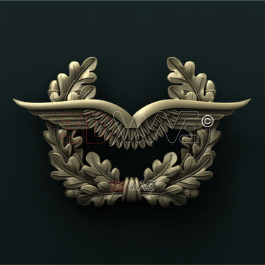 GERMAN LUFTWAFFE WINGS 3D STL 3DWave